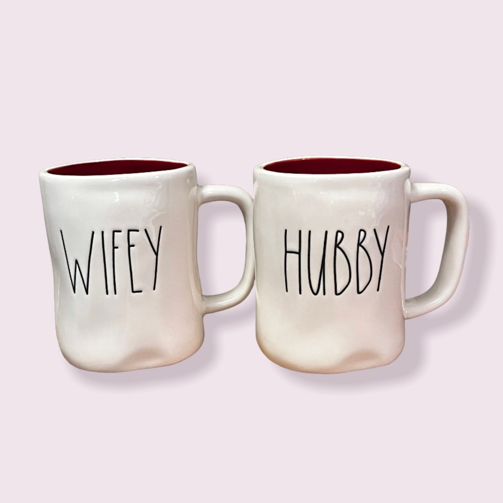COPY - Rae Dunn Hubby & Wifey Mugs